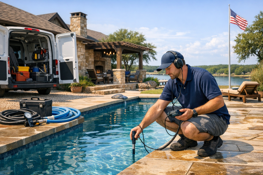 Personalized Pool Leak Detection & Repair in Breckenridge, Texas