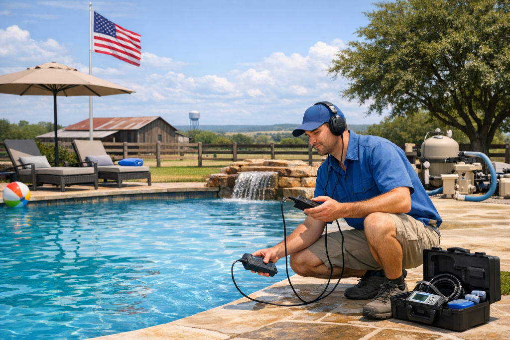 Personalized Pool Leak Detection & Repair in Bryson, Texas