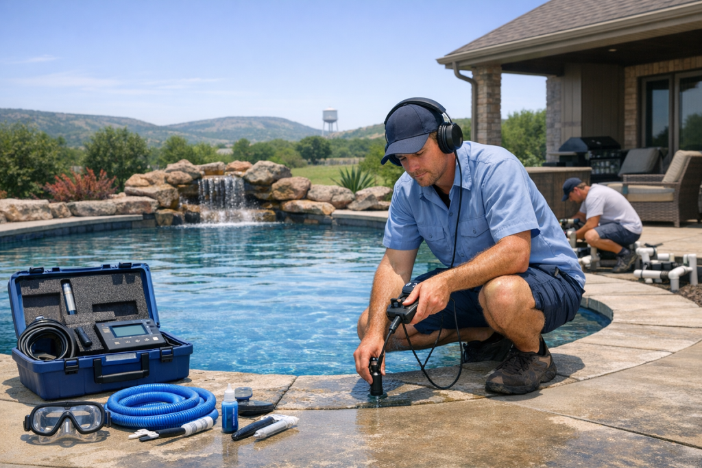 Personalized Pool Leak Detection & Repair in Cooperton, Oklahoma