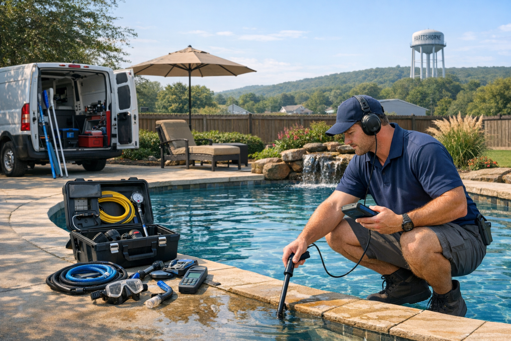 Personalized Pool Leak Detection & Repair in Hartshorne, Oklahoma