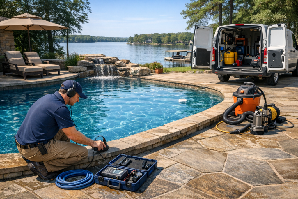 Personalized Pool Leak Detection & Repair in Lakeport, Texas