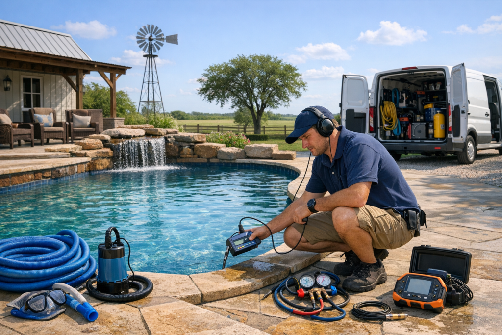 Personalized Pool Leak Detection & Repair in Maypearl, Texas