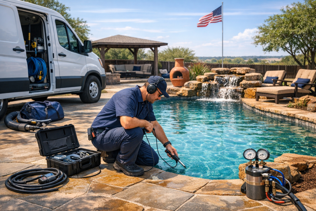 Personalized Pool Leak Detection & Repair in Reno, Texas