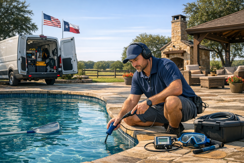 Personalized Pool Leak Detection & Repair in Scottsville, Texas