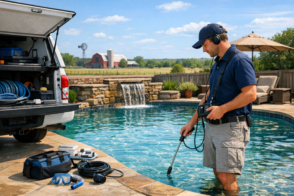 Pool Leak Detection & Repair Backed by Local Experience in Celeste, Texas