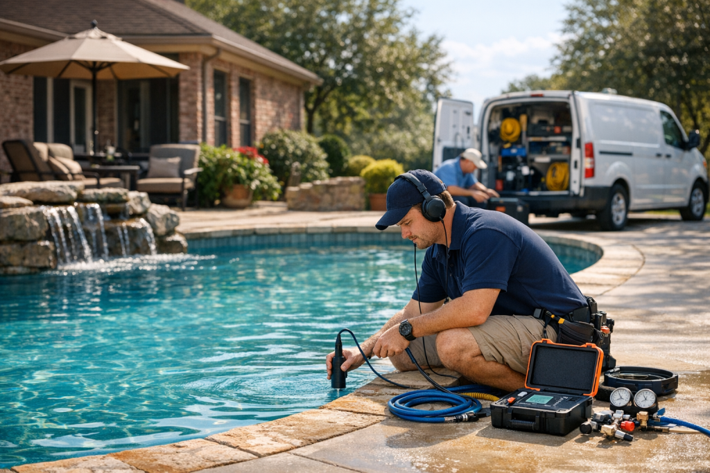 Pool Leak Detection & Repair Backed by Local Experience in Douglassville, Texas