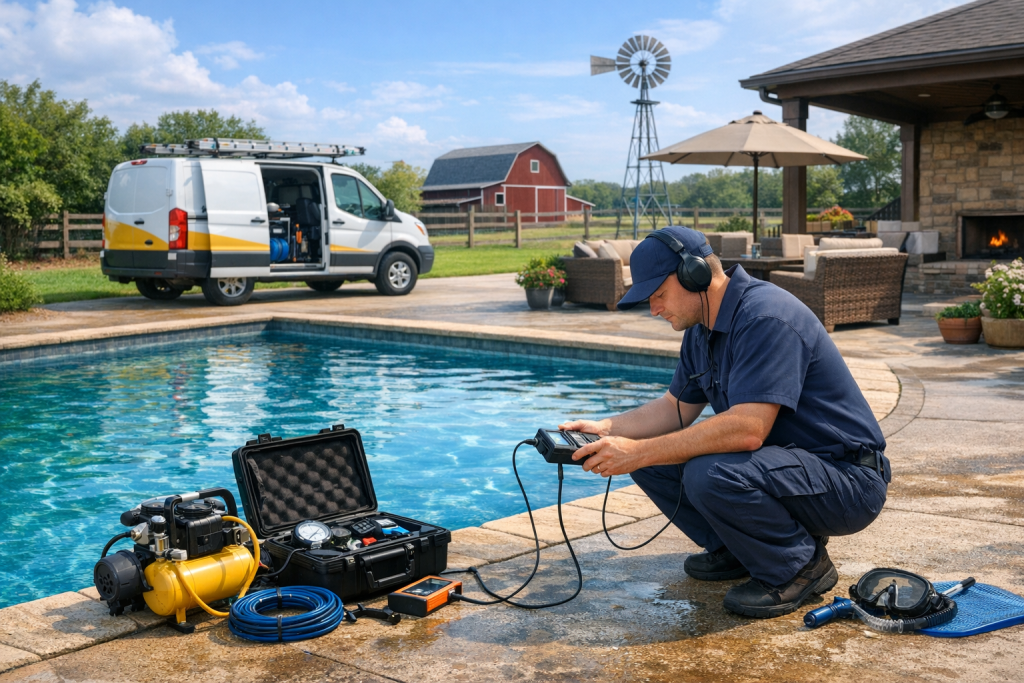 Pool Leak Detection & Repair Backed by Local Experience in Eakly, Oklahoma