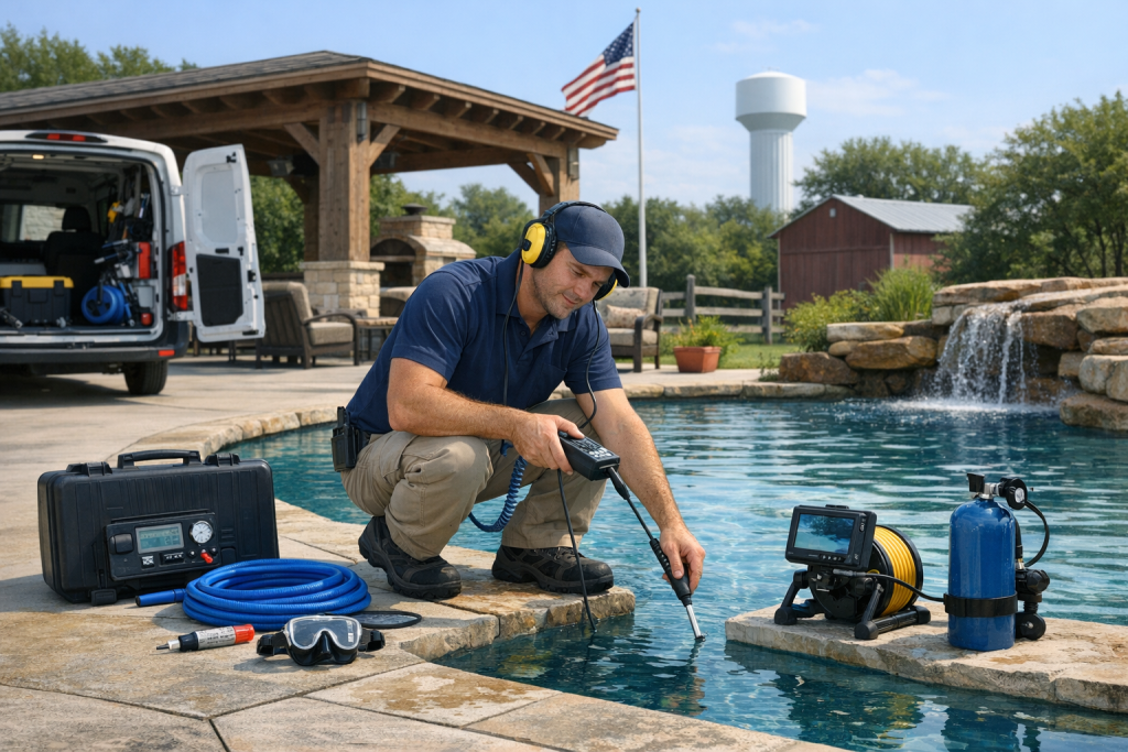 Pool Leak Detection & Repair Backed by Local Experience in Groesbeck, Texas