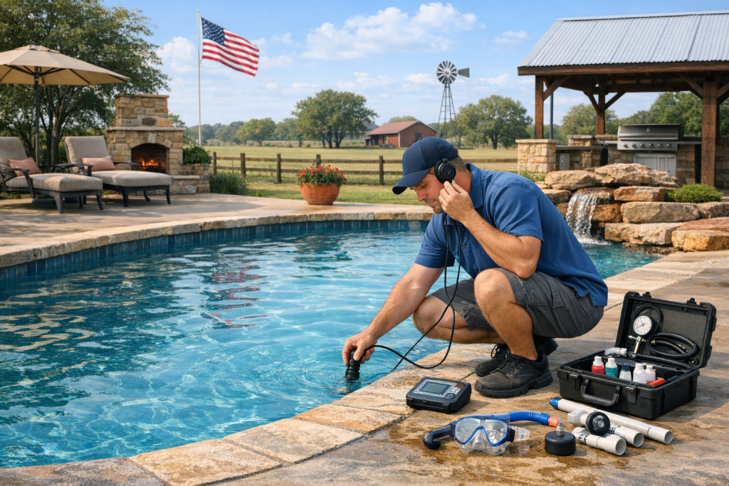 Pool Leak Detection & Repair Backed by Local Experience in Wills Point, Texas
