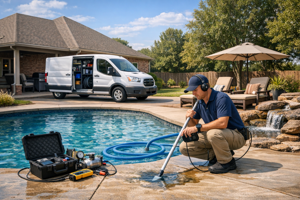 Pool Leak Detection & Repair Backed by Local Experience in Woodlawn Park, Oklahoma