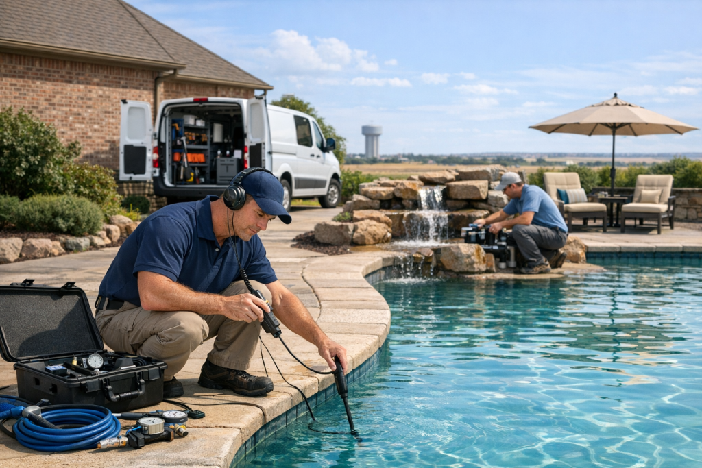 Pool Leak Detection & Repair Company Serving Altus, Oklahoma