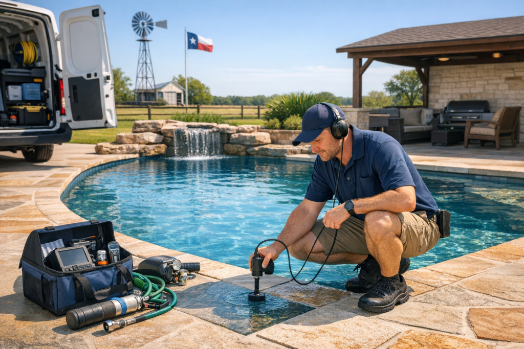 Pool Leak Detection & Repair Company Serving Covington, Texas