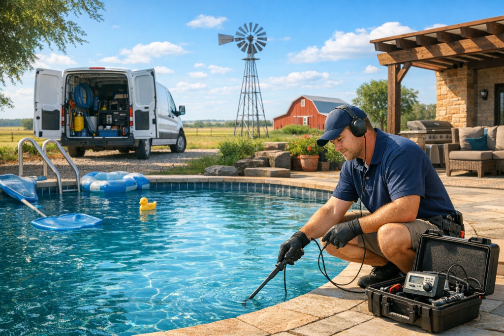 Pool Leak Detection & Repair Experts Serving Calumet, Oklahoma