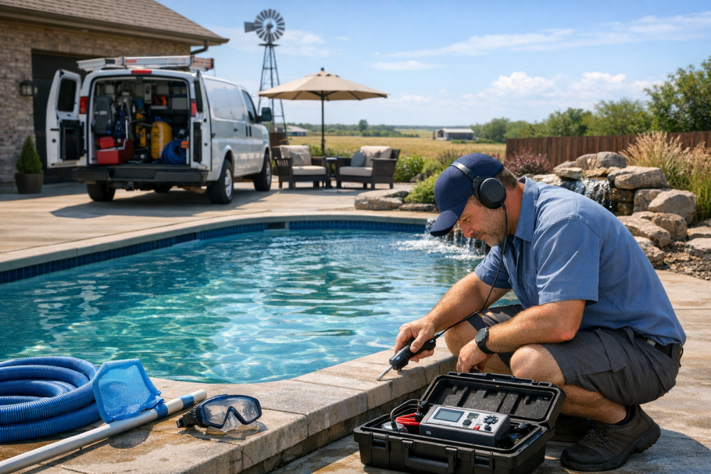 Pool Leak Detection & Repair Experts Serving Geary, Oklahoma