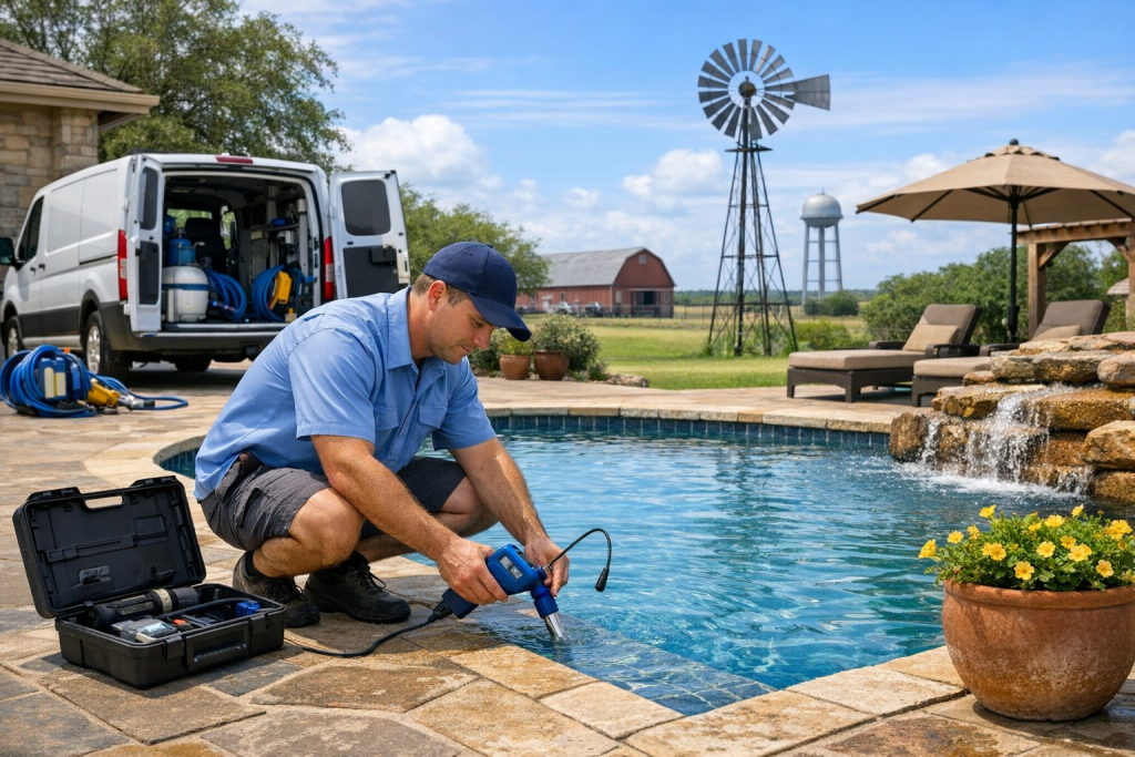 Pool Leak Detection & Repair Experts Serving Sweetwater, Texas