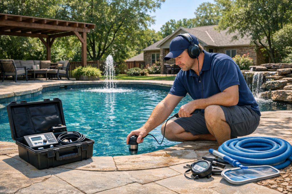 Pool Leak Detection & Repair in Ashdown, Arkansas