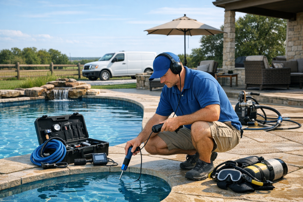 Pool Leak Detection & Repair in Burneyville, Oklahoma