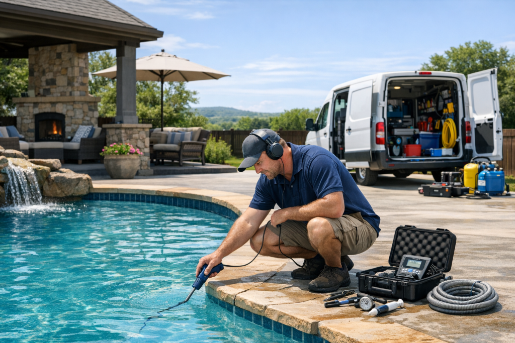 Pool Leak Detection & Repair in Dougherty, Oklahoma