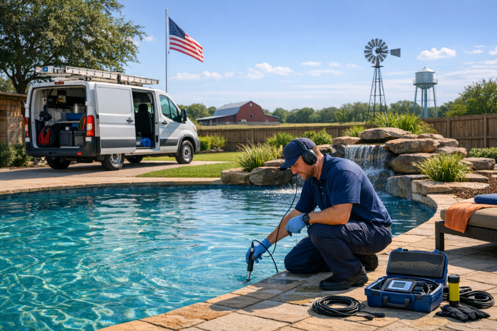 Pool Leak Detection & Repair Restoration Services in Malone, Texas