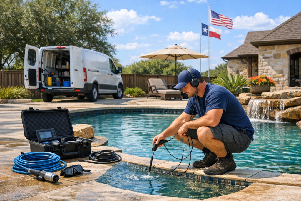 Pool Leak Detection & Repair Restoration Services in Oak Grove, Texas