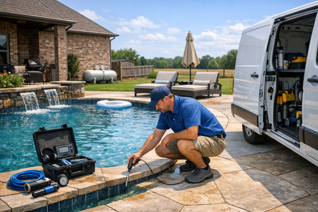 Pool Leak Detection & Repair Services in Earlsboro, Oklahoma