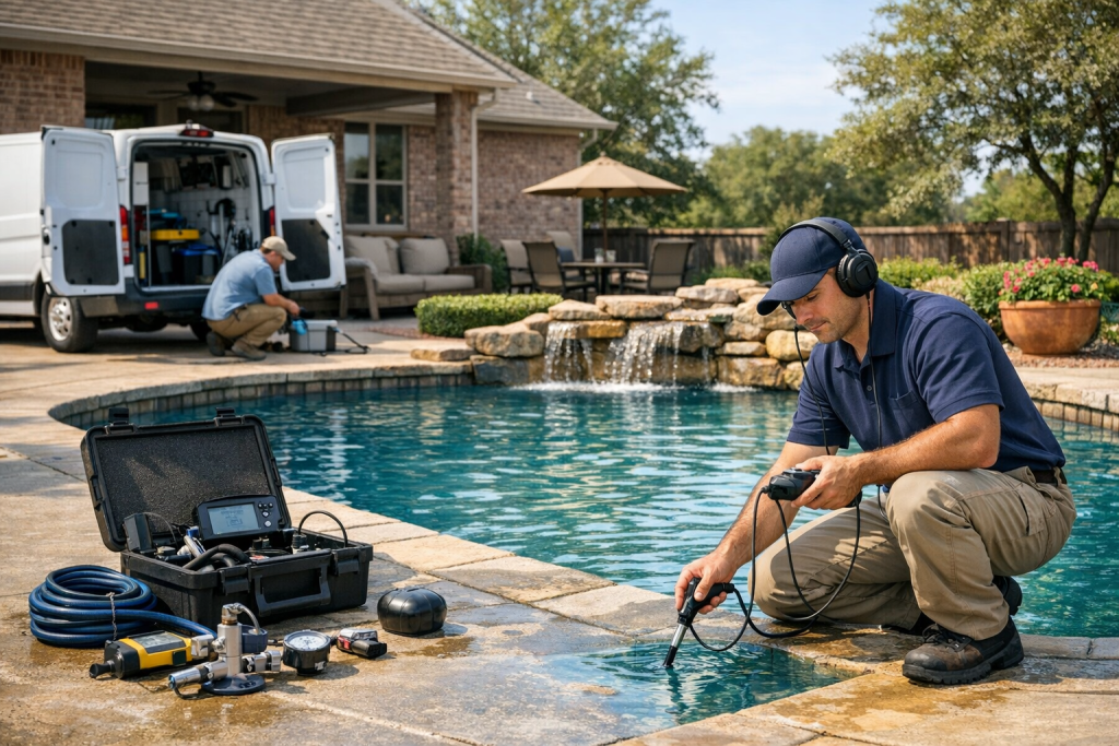 Pool Leak Detection & Repair Services in Fittstown, Oklahoma