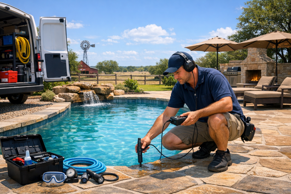 Pool Leak Detection & Repair Services in Hamilton, Texas