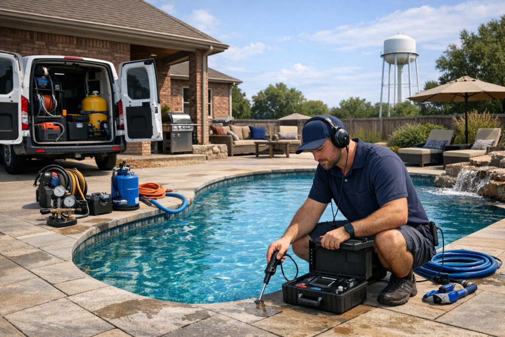 Pool Leak Detection & Repair Services in Healdton, Oklahoma