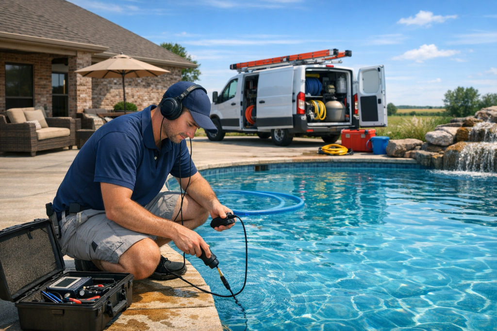 Pool Leak Detection & Repair Services in Keota, Oklahoma