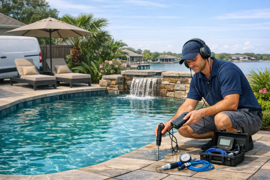 Pool Leak Detection & Repair Services in Lakewood Village