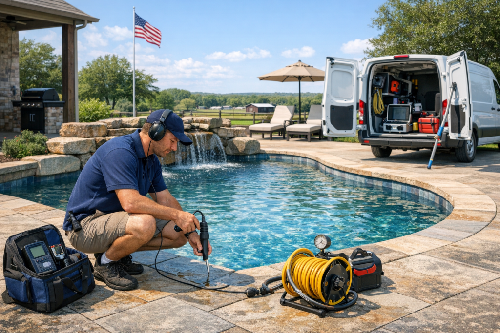 Pool Leak Detection & Repair Services in Maud, Texas