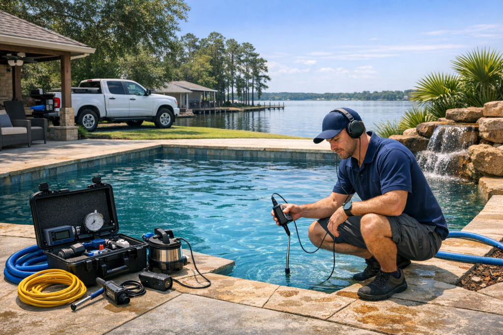 Pool Leak Detection & Repair Services in Riverside, Texas