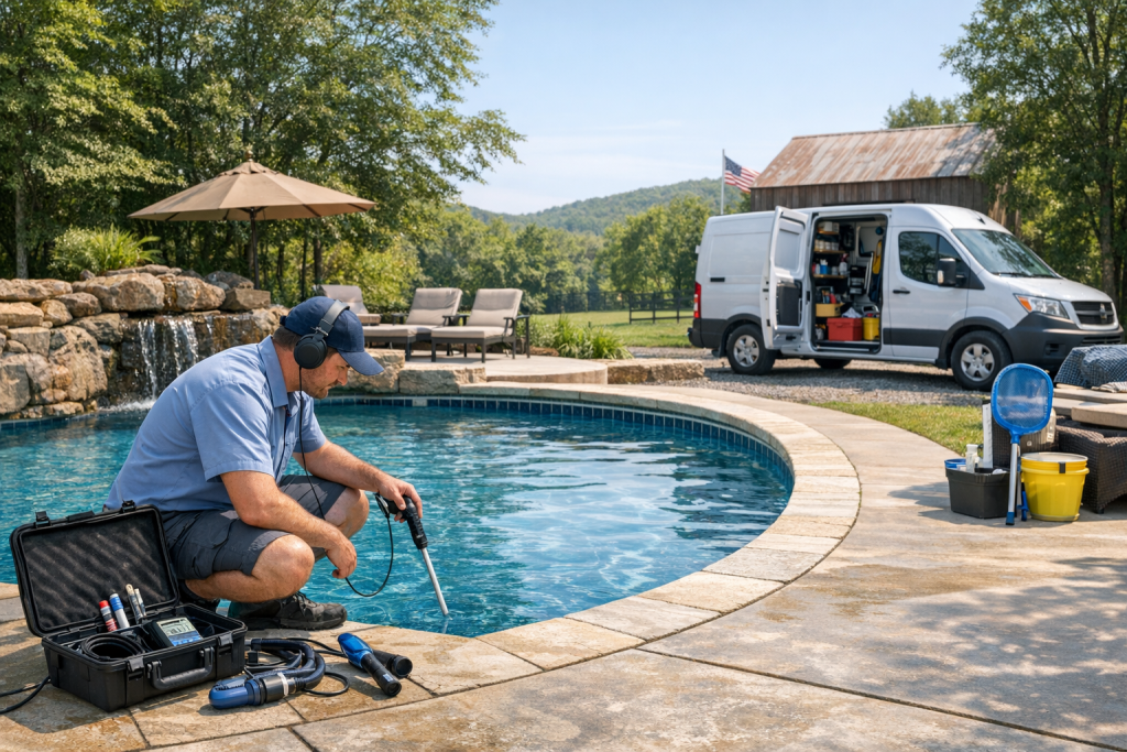 Pool Leak Detection & Repair Services Near Hatfield, Arkansas