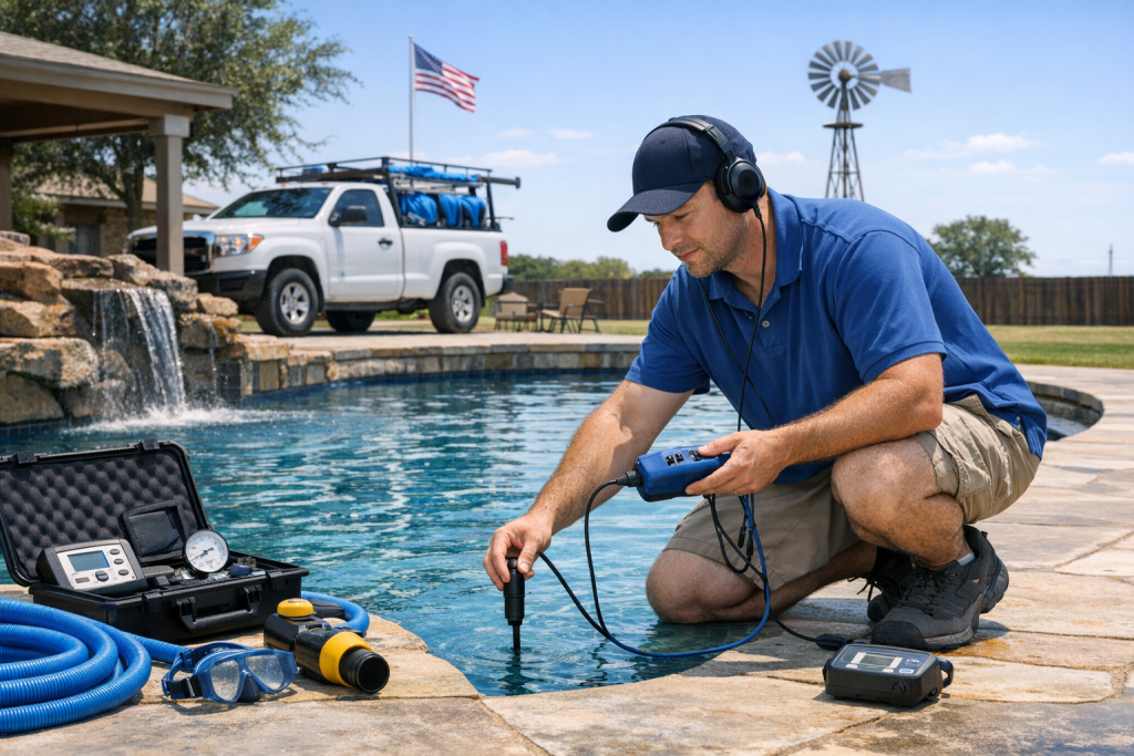 Pool Leak Detection & Repair Services Near Knox City, Texas
