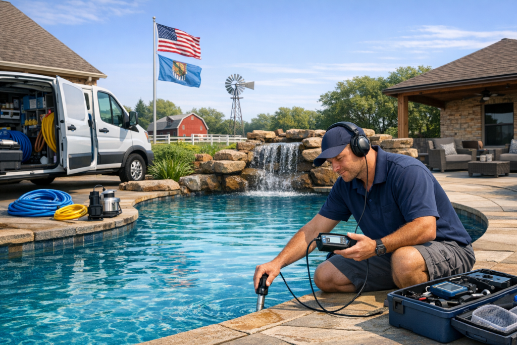 Pool Leak Detection & Repair Services Near Watonga, Oklahoma