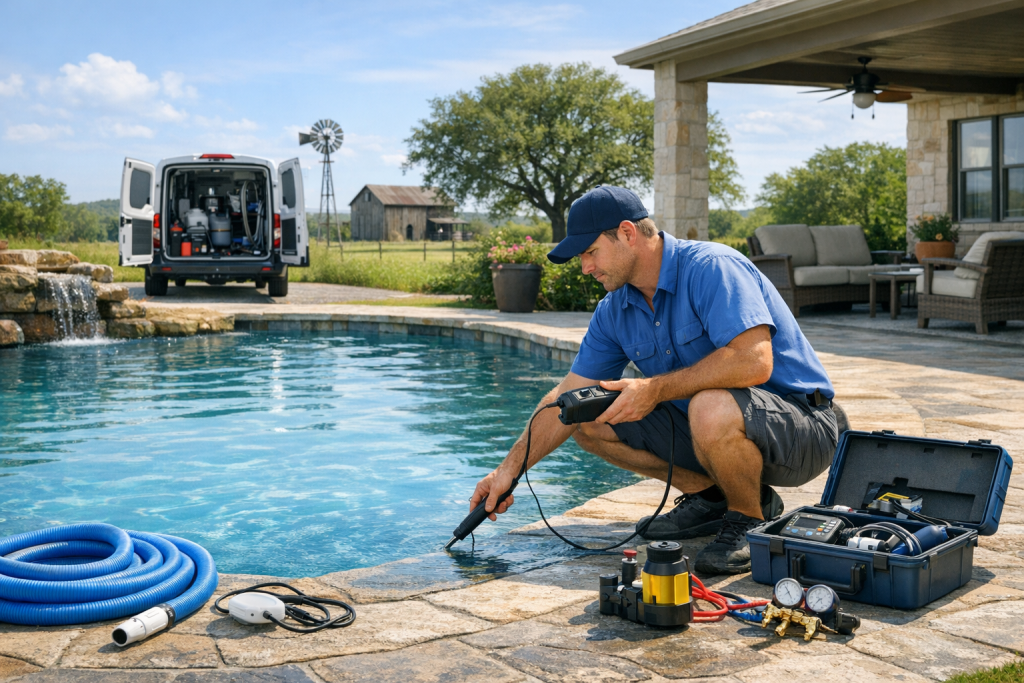 Pool Leak Detection & Repair Solutions in Myrtle Springs, Texas