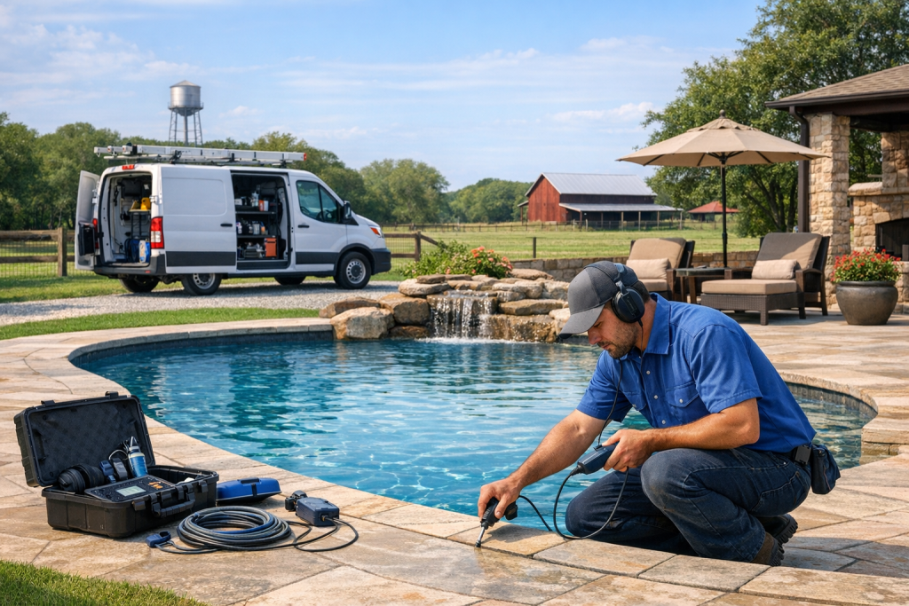 Pool Leak Detection & Repair Specialists in Como, Texas