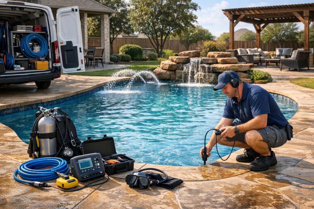 Pool Leak Detection & Repair Specialists in Krugerville