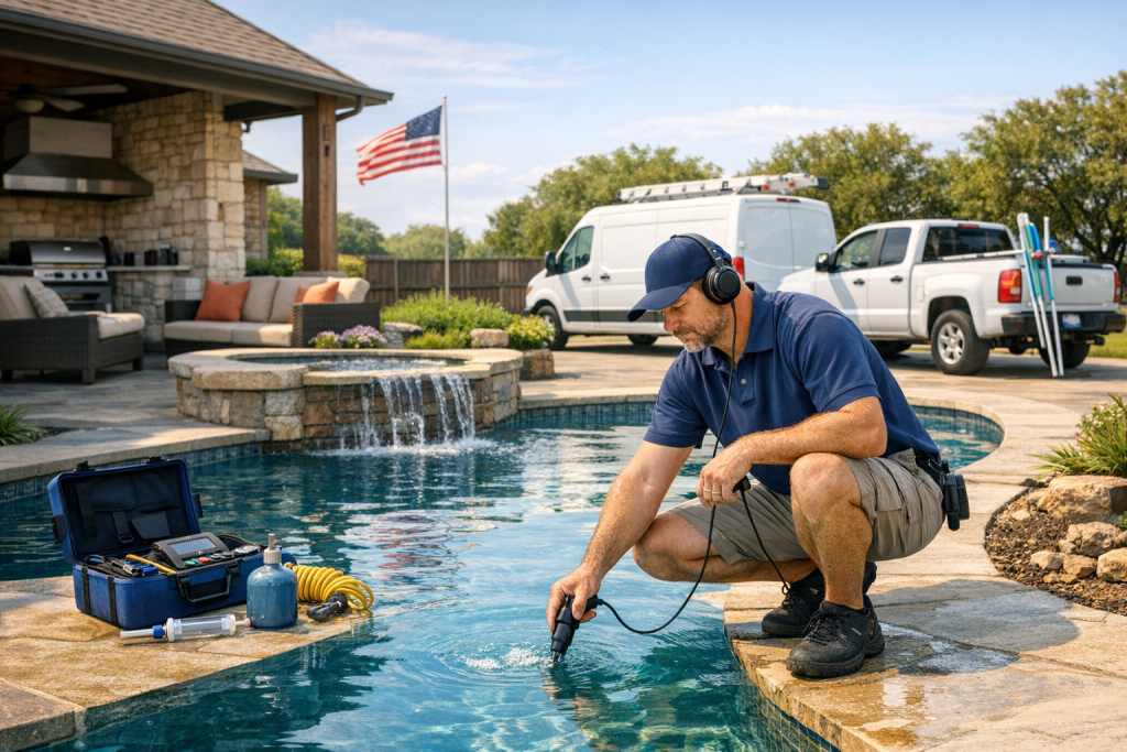 Pool Leak Detection & Repair Specialists in Ovilla, Texas