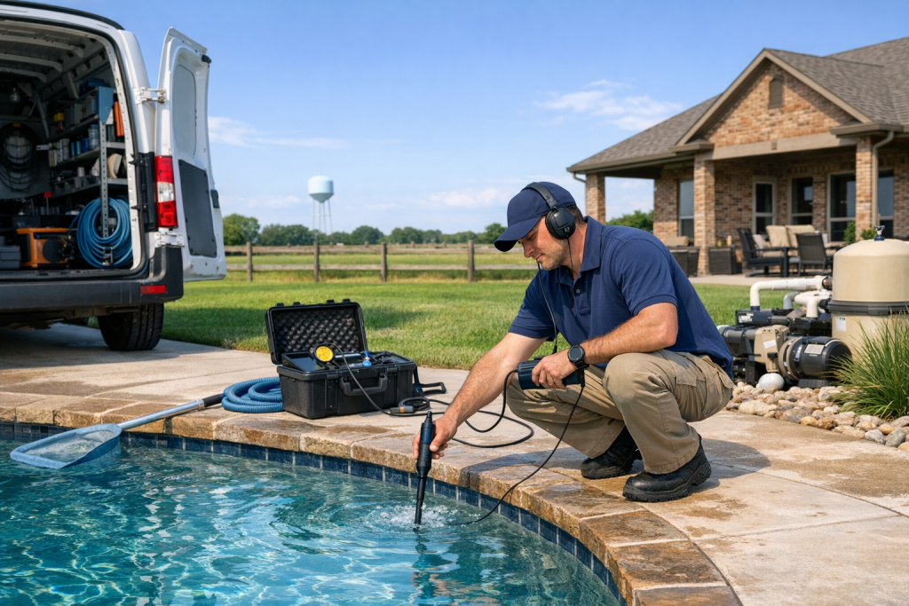 Pool Leak Detection & Repair Specialists in Savoy, Texas
