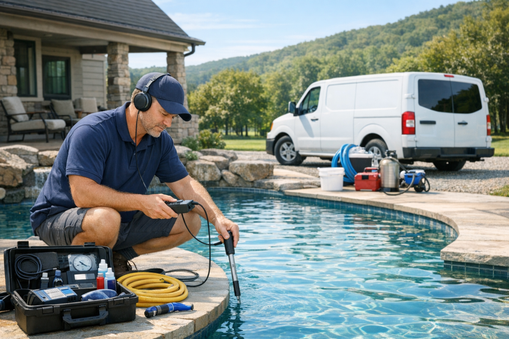 Pool Leak Detection & Repair Specialists in Whitesboro, Oklahoma