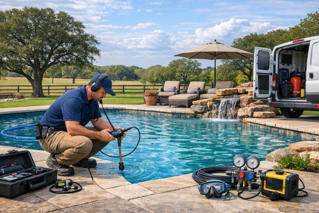 Pool Leak Detection & Repair Throughout Annetta South, Texas