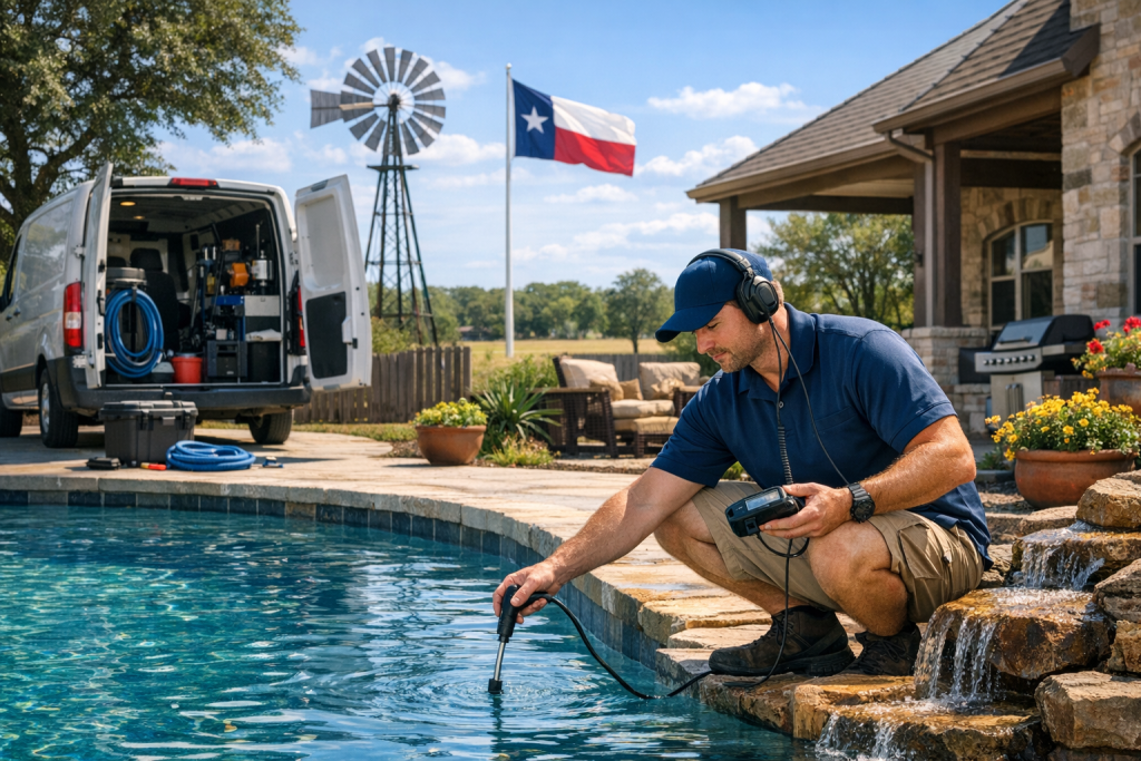 Pool Leak Detection & Repair Throughout Lone Star, Texas