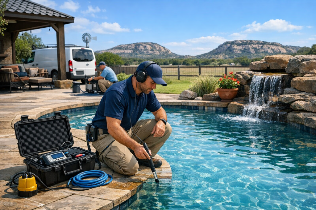 Pool Leak Detection & Repair Throughout Rocky Mound, Texas