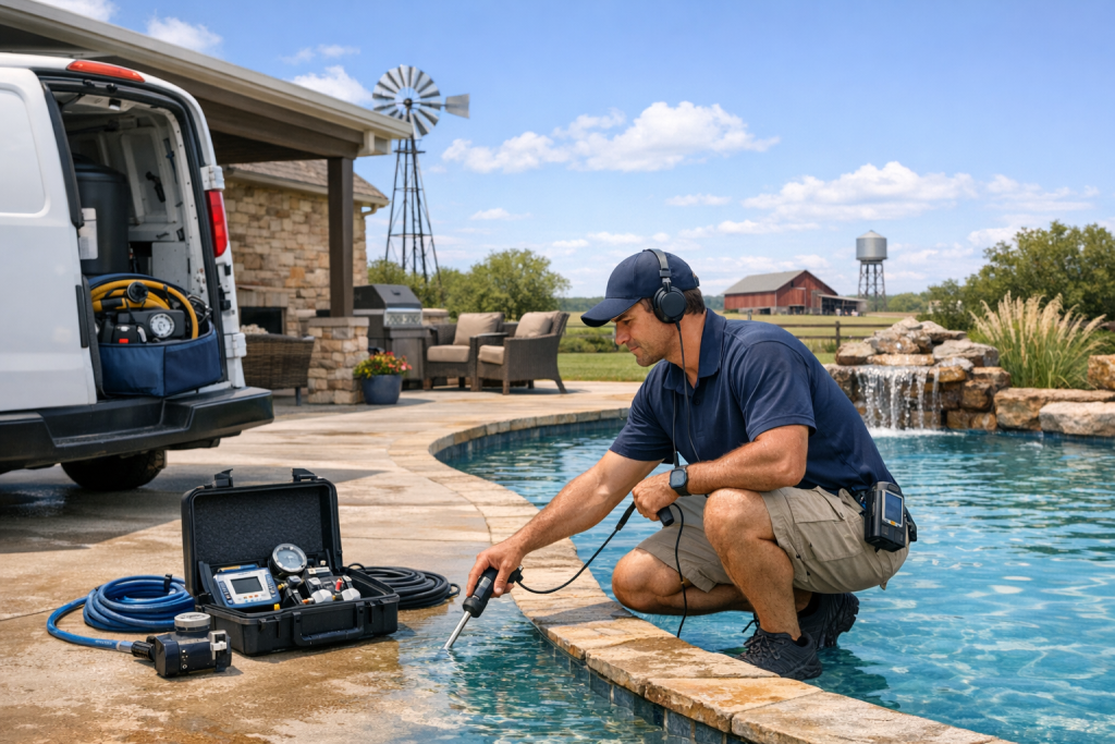 Pool Leak Detection & Repair Throughout Silo, Oklahoma