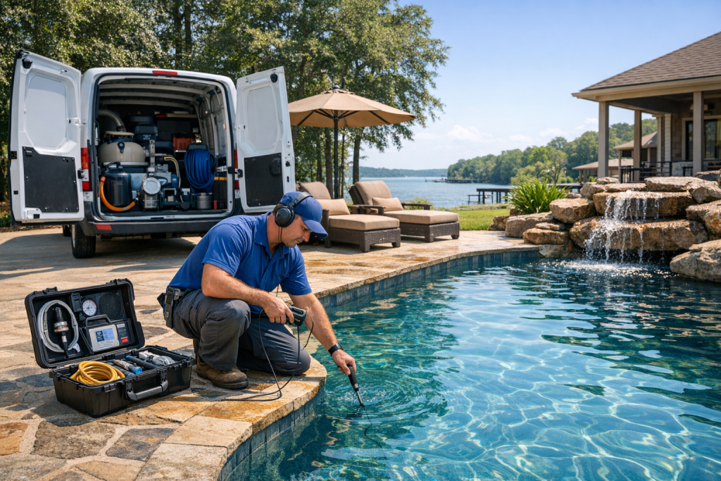 Premier Pool Leak Detection & Repair Services in Avinger, Texas