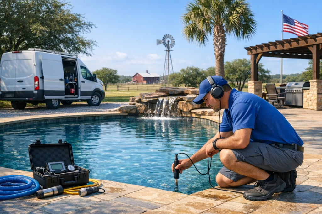 Premier Pool Leak Detection & Repair Services in Brady, Texas