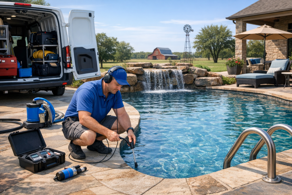 Premier Pool Leak Detection & Repair Services in Castle, Oklahoma
