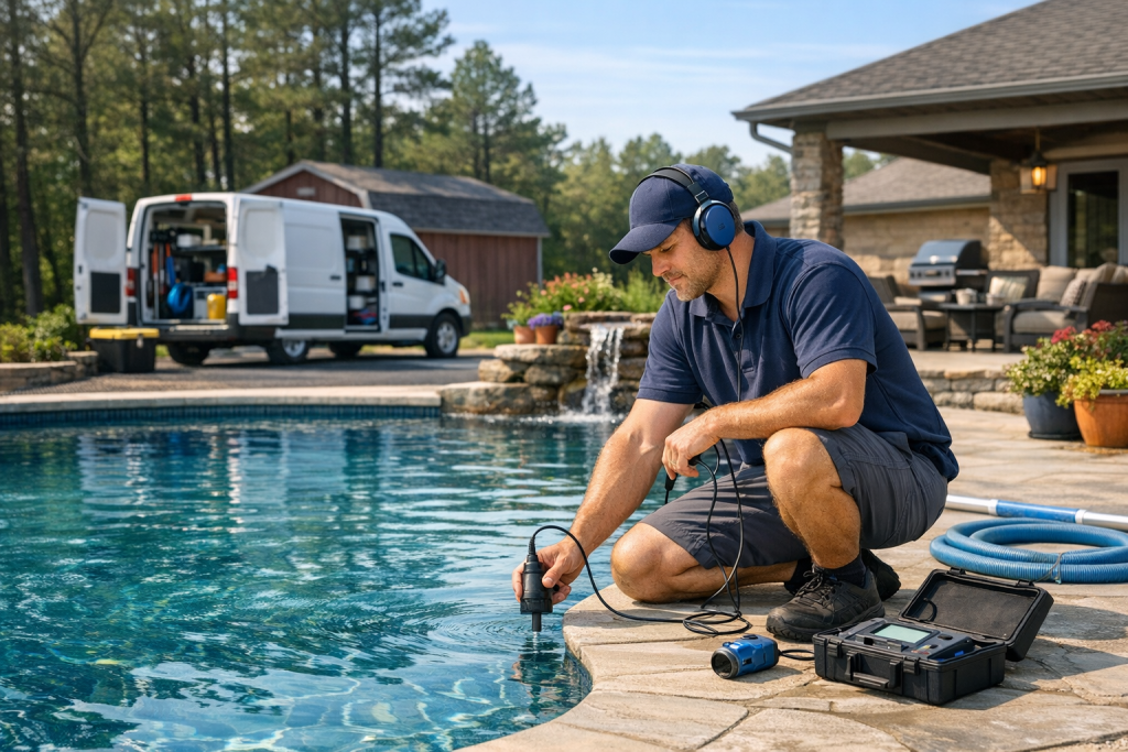 Premier Pool Leak Detection & Repair Services in Fulton, Arkansas