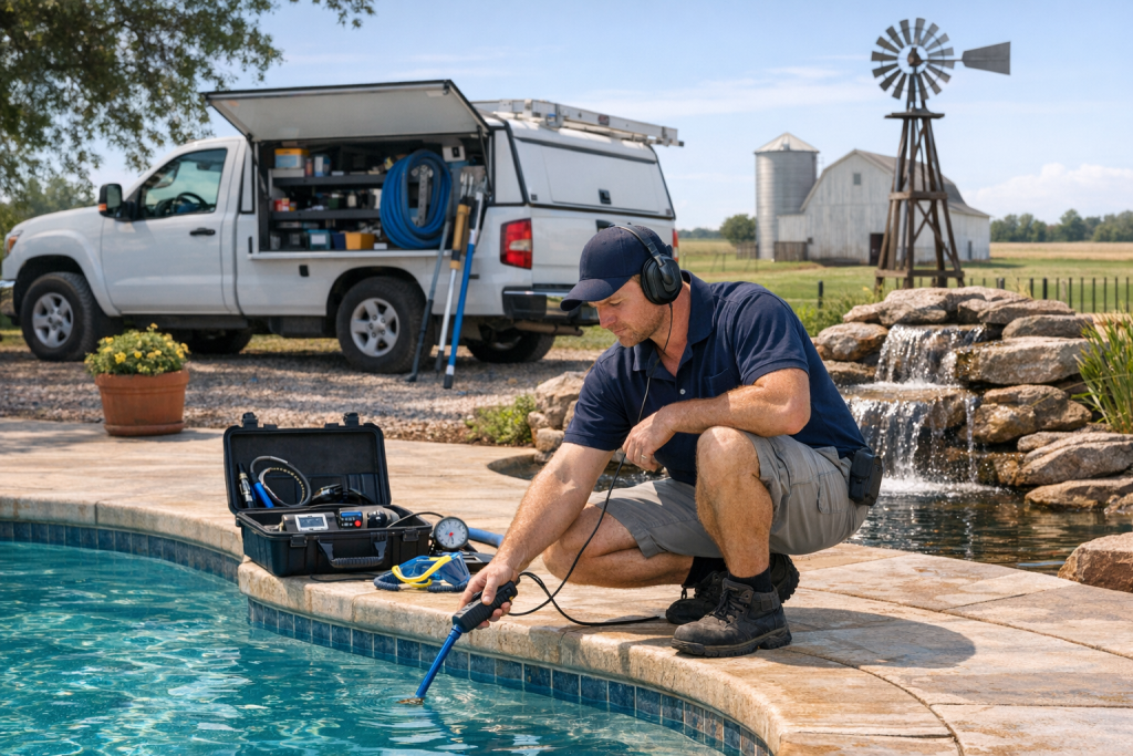 Premier Pool Leak Detection & Repair Services in Greenfield, Oklahoma